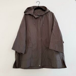 Eileen Fisher Dolman Sleeve Windbreaker Jacket Sz M